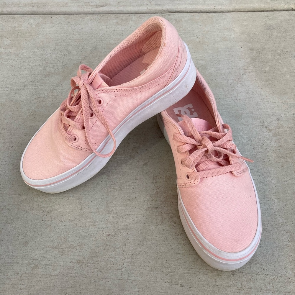 Pink DC shoes